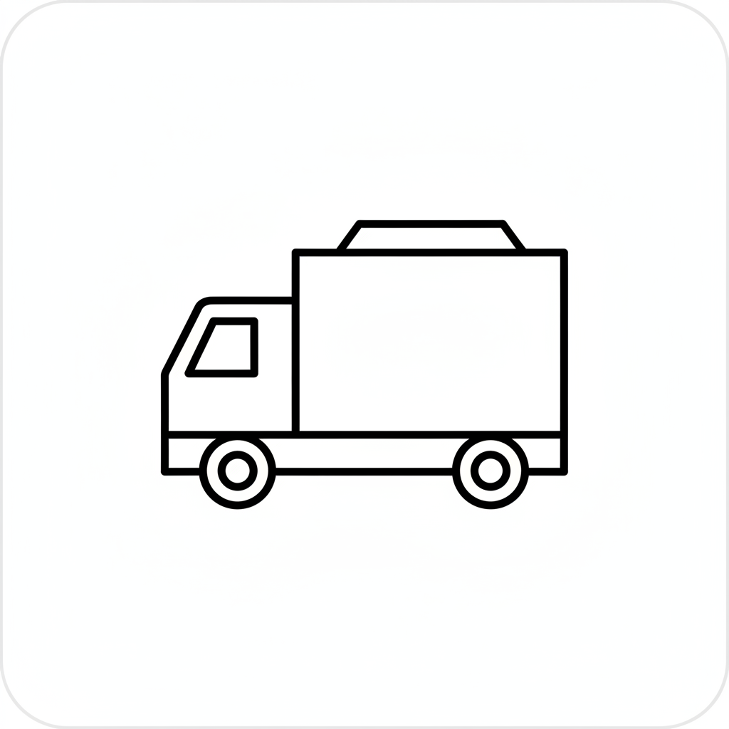 creame un icono de un camion